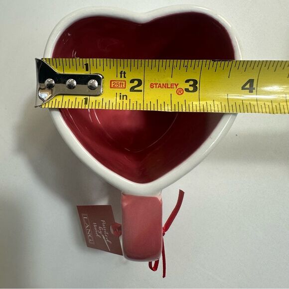 Lang Pink XOXO Heart Shape Mug Coffee Mug Painted By Hand. - Picture 11 of 11